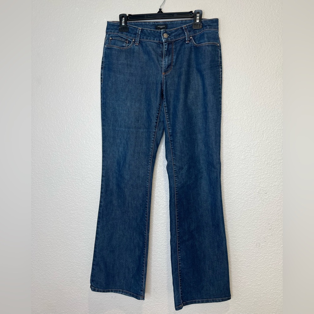 Ann Taylor Curvy Straight Jeans, 6